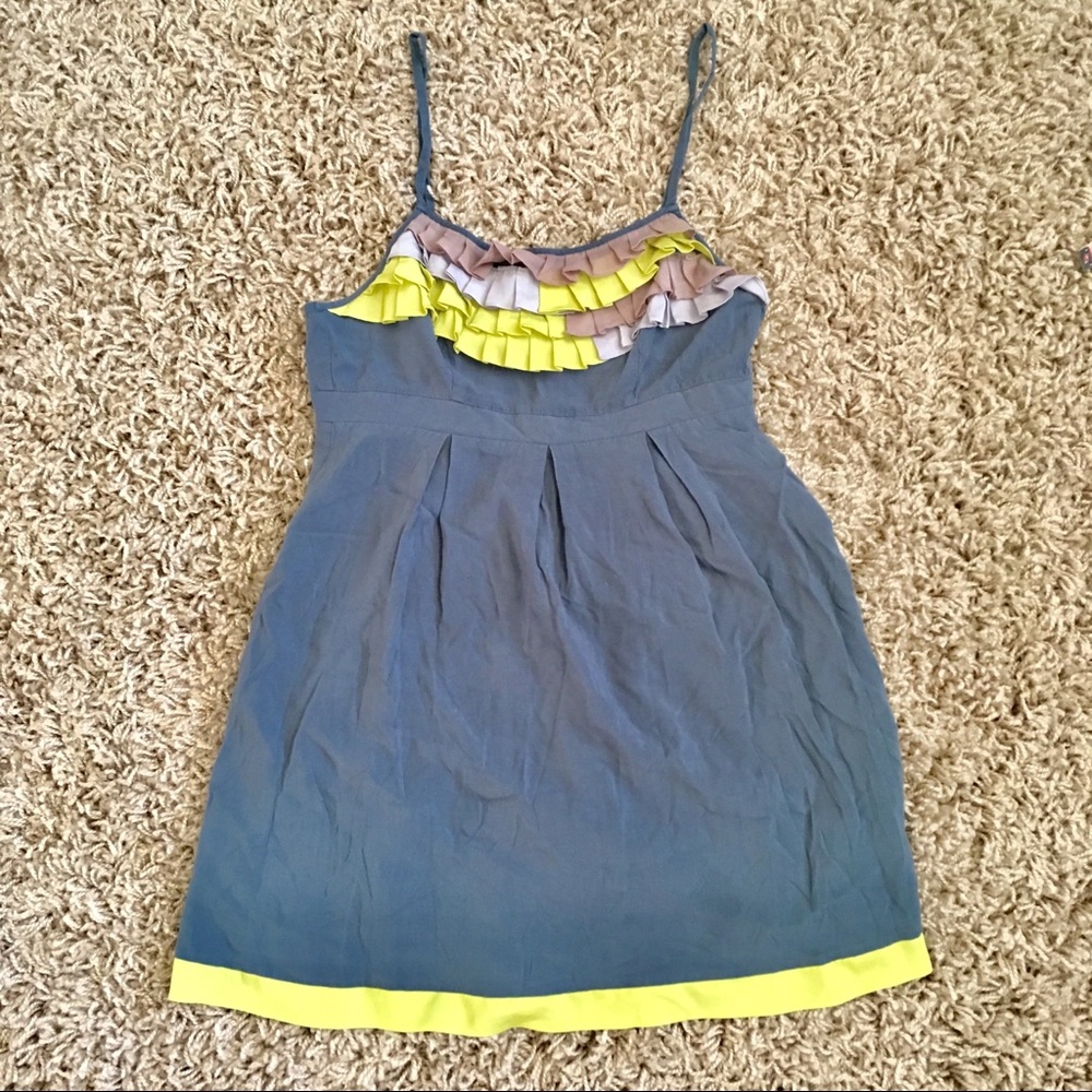 Kimchi Blue Urban Outfitters ruffle tank dress M
